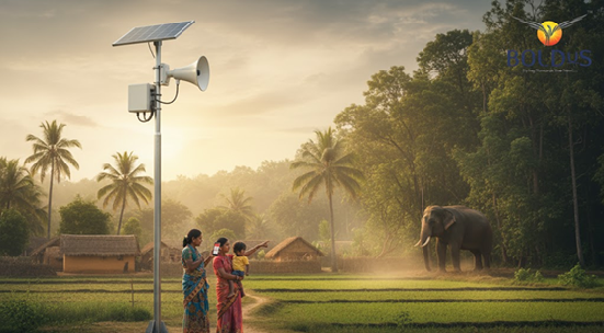 Boldus Non-Thermal EEWS with Village Community